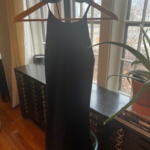 Halter Top Black Dress